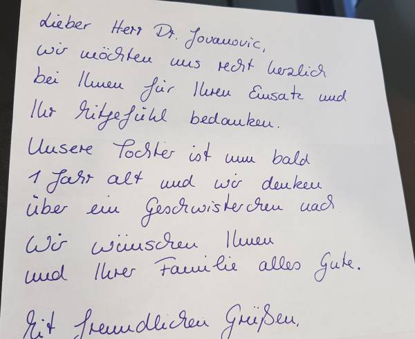 Bewertung von Patienten